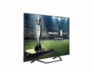 TV Hisense 55" A7NQ, 4K Ultra HD 3840x2160, QLED, FALD, Quantum Dot, HDR 10+, HLG, Dolby Vision, Dolby Atmos, Smart TV, Light sensor, WiFi 5GHz, WiFi Direct, BT, Anyview Cast, 3xHDMI, 2xUSB , LAN, CI+, DVB-T2/C/S2, Black