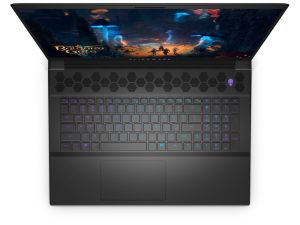 Laptop Dell Alienware m18 R2, Intel Core i7 14700HX (20-Core, 33MB L3 Cache, up to 5.5GHz), 18" QHD+ (2560x1600) 165Hz, 3ms, FHD IR Cam, 32 GB, DDR5, 5600 MT/s, 1TB SSD, RTX 4070 8GB GDDR6, Wifi 7, BT, Win11 Pro, Dark Metallic Moon+Dell Alienware AW920H