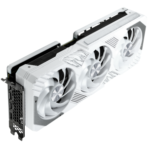 Palit GeForce RTX 4070Ti GamingPro White OC 12GB GDDR6X, 192 bit, 2310 Mhz/2670 Mhz, 1x HDMI 2.1a, 3x DP 1.4a, 3 Fan, 1x 16-pin pwr connector, recommended pwr 750W, NED407TV19K9-1043W