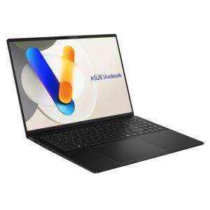 Laptop Asus Vivobook S M5606WA-MX075, AMD Ryzen AI 9 365 2.0GHz (34MB Cache, up to 5.0GHz), 16 " OLED (3200 x 2000 ) 16:10, 24GB LPDDR5X (on BD), 1TB SSD, Backlit Chiclet Keyboard 1-Zone RGB with Num-key, NO OS, Neutral Black, AI PC