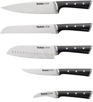 Set of knives Tefal K232S574, BLOCK+5 KNIVES ING ICE HARDENING TEFAL