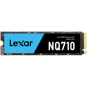 Lexar 500GB High Speed PCIe Gen 4X4 M.2 NVMe, up to 4400 MB/s read and 1700 MB/s write, EAN: 843367132287