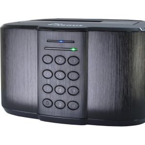 Докинг станция Inter-Tech Argus GD-PDLK02 за 2.5" или 3.5" SSD/HDD, 256-bit AES encryption