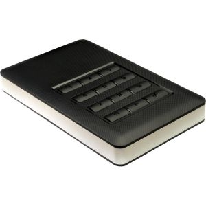 Tavă pentru hard disk Inter-Tech Argus GD-MSLK01 de 2,5 inchi USB 3.0, criptare AES pe 256 de biți