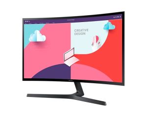 Монитор Samsung LS27C366EA, 27" Curved VA LED, 75 Hz, 5 ms GTG, 1920x1080, 250cd/m2, D-Sub, HDMI 1.4, Black