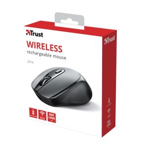 Mouse TRUST Zaya Wireless Rechargeable Mouse Black