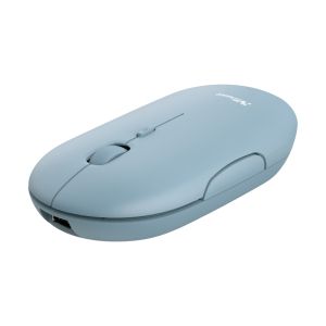 Mouse TRUST Puck Wireless & BT Rechargeable Mouse Blue