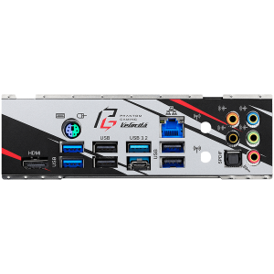 ASROCK Main Board Desktop B550 PG VELOCITA AM4, 4x DDR4, 1x PCIe 4.0x16, 1x PCIe 3.0x16, 2x PCIe 3.0x1, 6x SATA3, 1x Hyper M.2 Gen4 x4, 1x M.2 Gen 3x2, 1x USB-C, 4x USB3.2 Gen2, 8x USB 2.0, 1x HDMI, 7.1 HD Audio, 1x 2.5G LAN, ATX