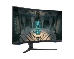 Монитор Samsung 32BG650 32" Odyssey G6 Smart, Curved 1000R, VA, 240 Hz, 1 ms GTG, 2560x1440, 350 cd/m2, 2500:1 Contrast, Eye Saver, Flicker Free, AMD FreeSync Premium Pro, DP 1.4, 2xHDMI 2.1, 2xUSB, Wi-Fi, Bluetooth, Speakers, Tizen, Black