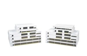 Комутатор Cisco CBS350 Managed 24-port GE, PoE, 4x10G SFP+