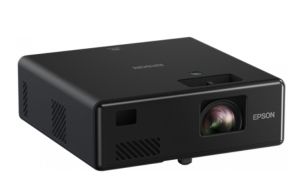 Мултимедиен проектор Epson EF-11, Portable Laser, Full HD (1920 x 1080), 16:9 , 1000 ANSI lumens, 2500000:1, 1xHDMI, Bluetooth, Miracast, 1x2 W, 30-150", 1.2 kg, Black