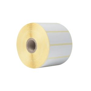 Консуматив Brother BDE-1J026076-102 White Direct Thermal Die-Cut Label Roll, 76mm x 26mm (Order Multiples of 8)