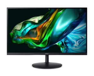 Монитор Acer SH322QUAbmiphux 31.5", IPS, LED, ZeroFrame, QHD 2560x1440, 75Hz, FreeSync, AG, 1ms (VRB), 100M:1, 300 cd/m2, 1xHDMI, 1xDP, 1xType-C, Audio out, Speaker 1Wx2, Tilt, Bluelight shield, Flicker-Less, Acer Display Widget, VESA, Black