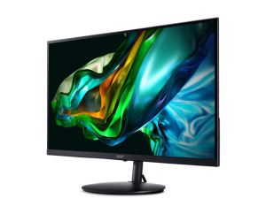 Монитор Acer SH322QUAbmiphux 31.5", IPS, LED, ZeroFrame, QHD 2560x1440, 75Hz, FreeSync, AG, 1ms (VRB), 100M:1, 300 cd/m2, 1xHDMI, 1xDP, 1xType-C, Audio out, Speaker 1Wx2, Tilt, Bluelight shield, Flicker-Less, Acer Display Widget, VESA, Black