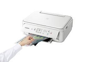 Мастилоструйно многофункционално устройство Canon PIXMA TS5151 All-In-One, White