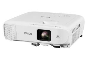 Мултимедиен проектор Epson EB-992F, Full HD 1080p (1920 x 1080, 16:9), 4000 ANSI lumens, 16 000 : 1, USB 2.0 Type A, USB 2.0 Type B, RS-232C, LAN, VGA in (2x), VGA out, HDMI in (2x), Composite in, Wireless 802.11b/g/n, Miracast, White