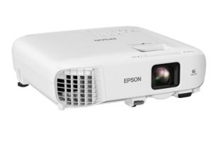 Мултимедиен проектор Epson EB-992F, Full HD 1080p (1920 x 1080, 16:9), 4000 ANSI lumens, 16 000 : 1, USB 2.0 Type A, USB 2.0 Type B, RS-232C, LAN, VGA in (2x), VGA out, HDMI in (2x), Composite in, Wireless 802.11b/g/n, Miracast, White