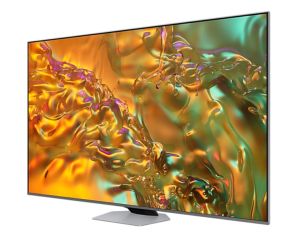 TV Samsung 65'' 65Q80D AI 4K QLED, SMART, Bluetooth 5.2, Wi-Fi 5, 4xHDMI 2.1, 2xUSB, Carbon Silver