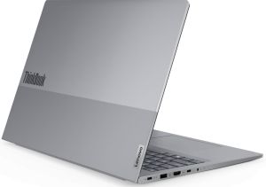 Лаптоп Lenovo ThinkBook 16 G6 AMD Ryzen 7 7730U (2.0GHz up to 4.5GHz,16MB), 32GB (16+16) DDR5 3200MHz, 1TB SSD, 16" WUXGA (1920x1200) IPS AG, AMD Radeon Graphics, 1080p&IR Cam, WLAN, BT, Backlit KB, FPR, Arctic Grey, DOS, 3Y