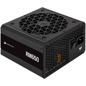 Corsair RM Series™ RM650 — 650 Watt 80 PLUS Gold Fully Modular ATX Power Supply, EU Version