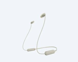 Headphones Sony Headset WI-C100, taupe