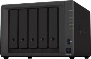 Stocare în rețea Synology DS1522+, pentru 5 discuri, până la 108 TB, RAM 8 GB, 4 x Gigabit, USB 3.2 Gen1