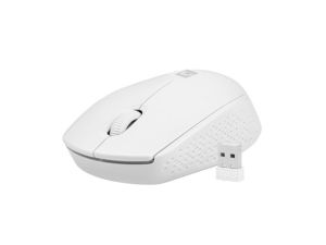 Мишка Natec Mouse Stork Wireless 1600DPI Optical, White+Natec Mouse Pad Photo Italy 220 x 180 mm