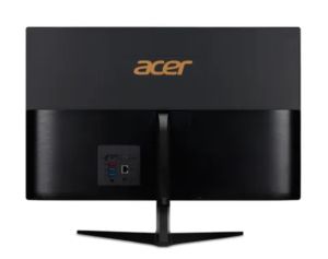 Настолен компютър - всичко в едно Acer Aspire C24-1800 23.8" FHD AiO, Intel Core i5-1335U (up to 4.60GHz, 12MB), 16GB DDR4, 1024GB SSD, Free 2.5" HDD, no DVD, Intel Iris Xe Graphics, HDMI, 3xUSB 3.2, USB C, USB 2.0, RJ-45, WiFi AX & BT, HD Cam + mic., KBD