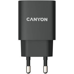 CANYON charger H-20-02 PD 20W USB-C Black