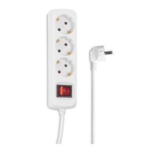 Power Strip HAMA, 3-Way, with switch, 5 m, 108815