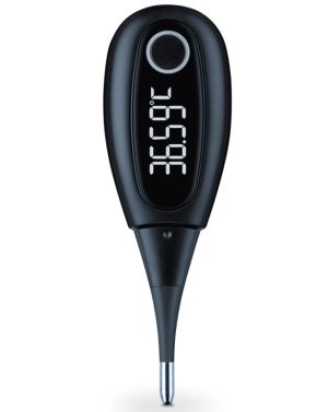 Thermometer Beurer OT 30 Basal thermometer, Bluetooth, Suitable for oral & vaginal measurements; Can be disinfected, Waterproof, Wireless transfer of the data;