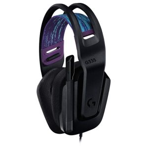 Căști pentru jocuri Logitech G335, microfon, negru