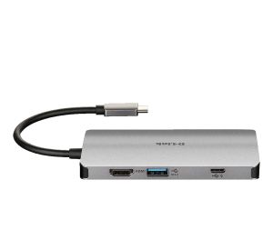 USB hub D-Link 8-in-1 USB-C Hub with HDMI/Ethernet/Card Reader/Power Delivery