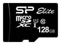 SILICON POWER memory card Micro SDXC 128GB Class 10 Elite UHS-1 +Adapter