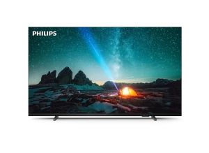 Телевизор Philips 43PUS7609/12, 43" UHD HD LED, 3840 x 2160, DVB-T/T2/T2-HD/C/S/S2, Pixel Precise Ultra HD, HDR+, HLG, Smart TV with new OS, Dolby Vision, Atmos HDMI, VRR, 2* USB, Cl+, 802.11n, Lan, 20W RMS, Black