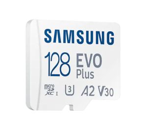 Memory Samsung 128GB micro SD Card EVO Plus with Adapter, Class10, Transfer Speed up to 160MB/s