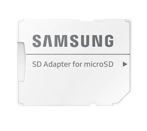 Memory Samsung 128GB micro SD Card EVO Plus with Adapter, Class10, Transfer Speed up to 160MB/s