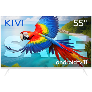 55', UHD, Android TV 11, White, 3840x2160, 60 Hz, Sound 2x12W, 83 kWh/1000h , BT5.1, HDMI ports 4, 24 months