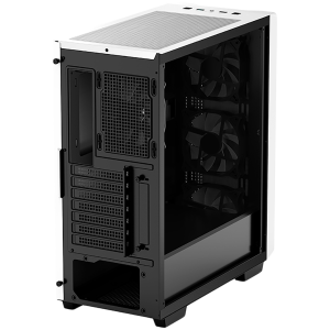 DeepCool CC560 WH, Mid Tower, Mini-ITX/Micro-ATX/ATX, 1xUSB3.0, 1xUSB2.0, 1xAudio, 4x120mm Pre-Installed LED Fans, Tempered Glass, Mesh Panel, White, R-CC560-WHGAA4-G-1