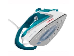 Iron Tefal FV5718E0, Easygliss Plus, light green, 2500W - 45g/min - shot 195g/min - Antidrip smart technology - water tank 270 ml - Durilium AirGlide