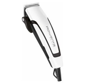 Машинка за подстригване Rowenta TN1601F1 Hair Clipper Driver White Easy, Hair, 1 Speed Setting, Minimum Cutting Length 1Mm, 4 Fix Hair Combs,  Blade Size 42Mm, Hair Comb - Precision Setting 3Mm, Hair Cutting Length Adjustment Range 1 To 14 Mm, 20 Hair Cut