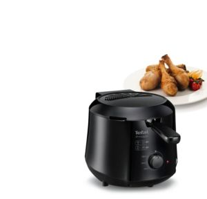 Фритюрник Tefal FF230831, Fry Principio, Compact fryer with thermo-insulated "cool" walls, Grease capacity: 1.2l, Capacity of food products: up to 600 g, black