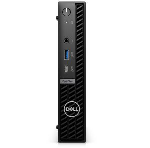 Desktop computer Dell OptiPlex 7020 MFF, Intel Core i3-12100T (12MB Cache, 4 cores, up to 4.1 GHz), 8GB DDR5, 1X8GB, 5600, 512GB SSD PCIe NVMe M.2, Intel Integrated Graphics, Wi-Fi 6E, Bulgarian Keyboard&Mouse, Ubuntu, 3Y PS