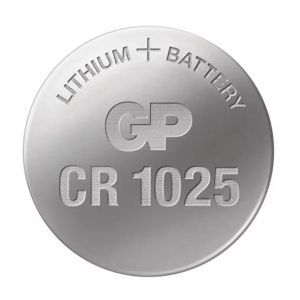 Lithium Button Battery GP CR1025 3V  1 pcs in blister /price for 1 battery/