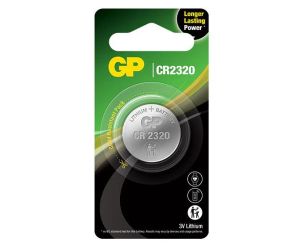 Lithium Button Battery GP CR-2320 3V  1 pcs in blister /price for 1 battery/