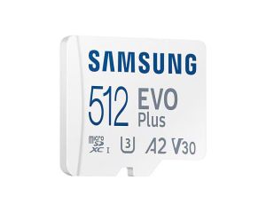 Memory card Samsung EVO Plus microSDXC, 512GB, Adapter