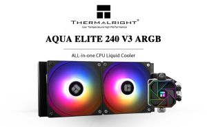 Thermalright водно охлаждане Water Cooling Aqua Elite 240 Black A-RGB V3 - LGA1851/LGA1700/AM5