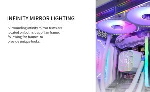 Thermalright вентилатор Fan 120mm - TL-M12W-S - Infinity Mirror aRGB Lighting, White