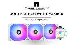 Thermalright Water Cooling Aqua Elite 360 White A-RGB V3 - LGA1851/LGA1700/AM5