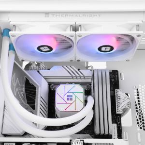 Thermalright водно охлаждане Water Cooling Aqua Elite 240 White A-RGB V3 - LGA1851/LGA1700/AM5